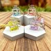 Oil Perfume Bottle, Unicorn Keychain Pendant, Cartoon Drift Bottle, Couple Bag, Key Chain Ring, Couple Pendant.