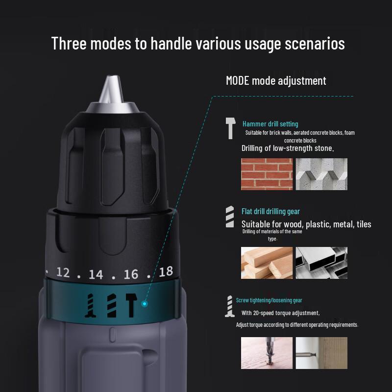 JiMi Home & Professional Multi-Functional Tool Kits CN plug (adapter included)