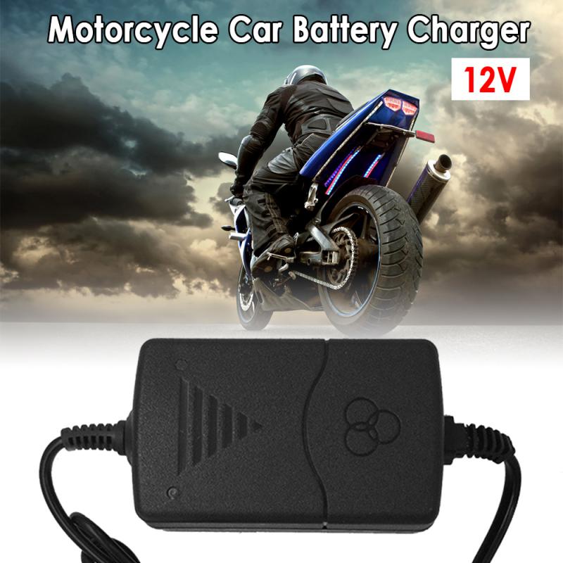 Car Charger 12 V Battery EU/US Car Battery Charger Maintainer Amp Volt Trickle Automatic Battery Charger Car Truck Motorcycle