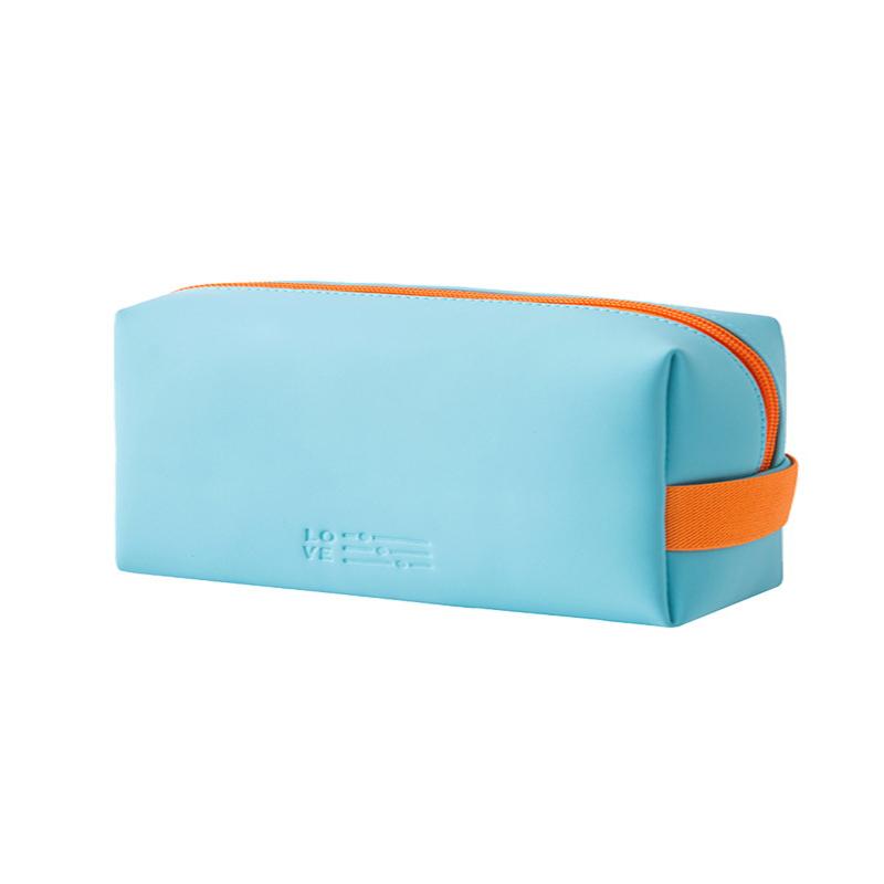 Trendy Pu Cosmetic Bag Mini Cosmetic Storage Pouch Portable Traveltoiletry Bag