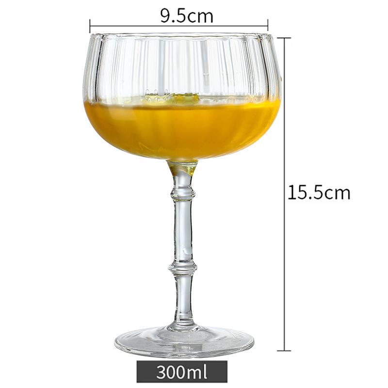 Cocktailglas mit langem Stiel, Champagner, Martini, Weingläser, 1 Stück
