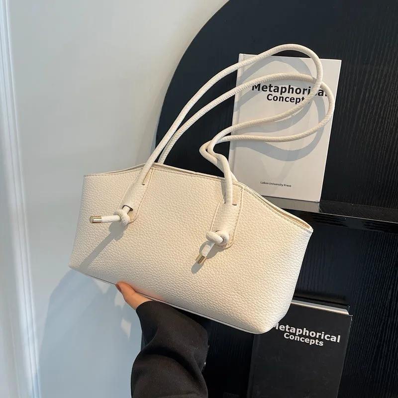 Bag woman 2025 new fashion all-in-one Korean style explosive high-end fashion small shoulder underarm commuting purse tote bags