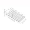 New Eyeshadow Palette Organizer Eyepowder Storage Tray Cosmetics Rack Makeup Tools Compartment Holder For Women Makeup Organizer