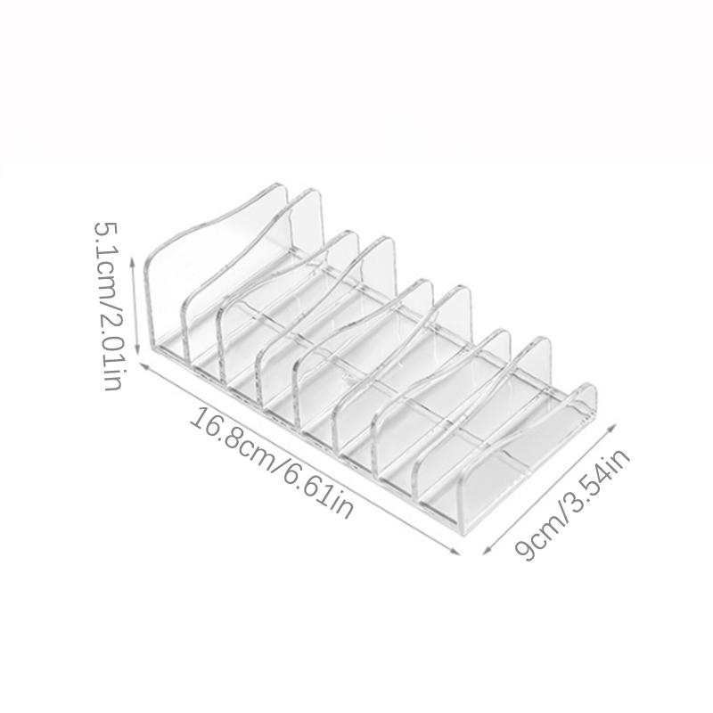 New Eyeshadow Palette Organizer Eyepowder Storage Tray Cosmetics Rack Makeup Tools Compartment Holder For Women Makeup Organizer