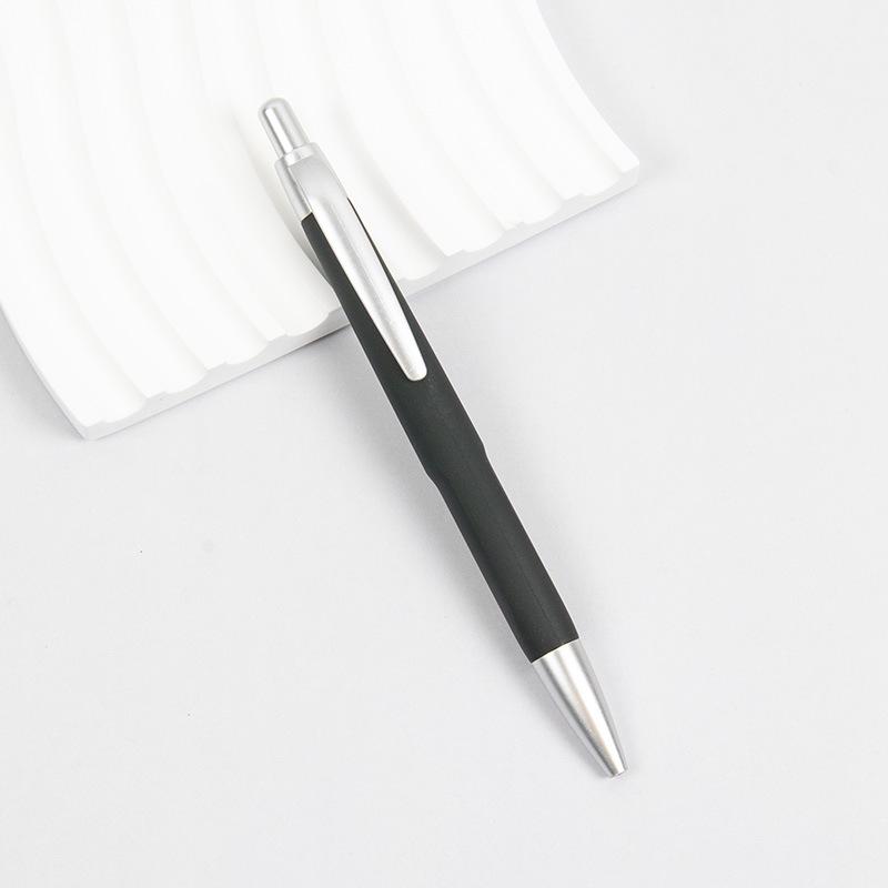Business Gift Colored Spray Ballpoint Pen with Logo for Advertising, Hotels, and Meetings
