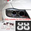Excellent DTM Style Ultra Bright Led Angel Eyes DRL  Rings Retrofit Accessories for BMW 3 Series E90 E91 E92 E93 M3 2005-12
