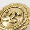 CHANEL COCO Mark Earring vintage Plated Gold 22.8g Women Used