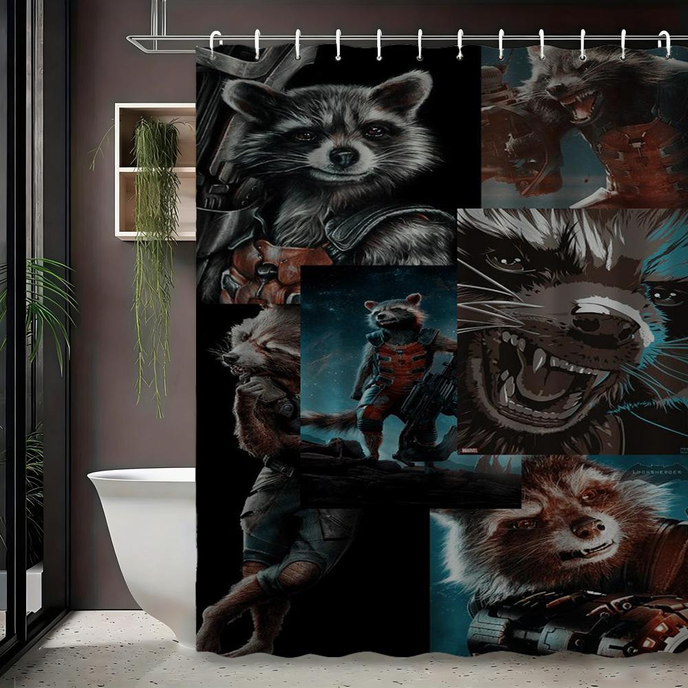 X-Men Xavier'S School Logo Waterproof Shower Curtain For Superhero Decor