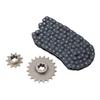 Metal Steel T8F 20T 11T Sprocket 116 Links T8F Drive Chain Kit for Karting Mini Motorcycle Off Road Vehicles