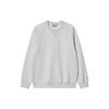 Carhartt WIP FW24 Chase Sweatshirt Embroidered C Logo Crewneck Pullover Long Sleeve Men Sweatshirt Gray I033660-00J-XX