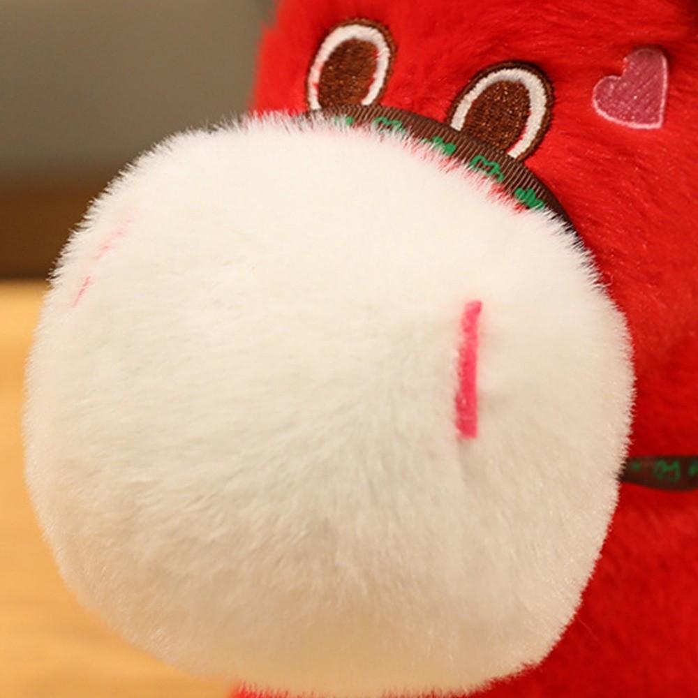 Cute 2026 Horse Plush Doll Mascot Dolls Zodiac Pony Figurine Lucky Horse Plush Toys Birthday Gift