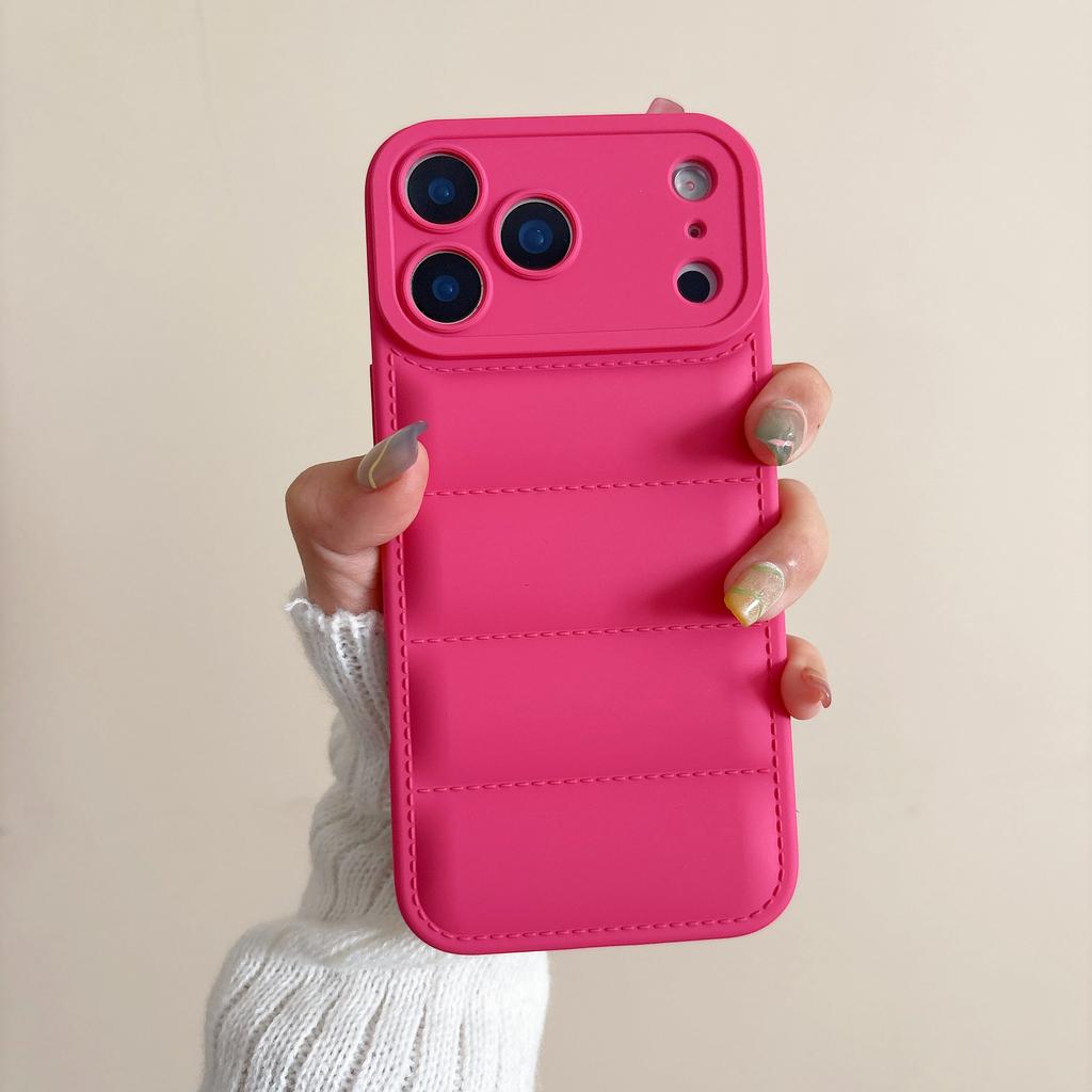 Autumn and winter wave three-dimensional down jacket iPhone11Promax mobile phone case Korean Apple 11P protective case