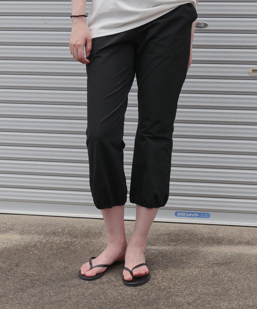 STEP AROUND Summer Easy Banding Pants_Black