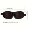 3D Sleep Mask, Super Comfortable Light Blocking, Adjustable Headband, Soft Breathable for Travel Home Office Men Women Eye Patch