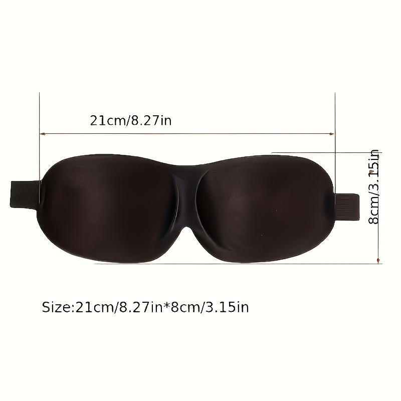 3D Sleep Mask, Super Comfortable Light Blocking, Adjustable Headband, Soft Breathable for Travel Home Office Men Women Eye Patch