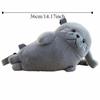 Adorable Seal Shoulder Pouch Soft Plush Crossbody Bag Creative Cartoon Seal Handbag  Students