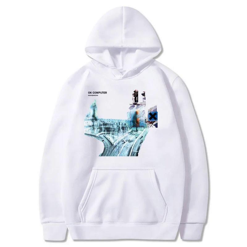 

Толстовка Radiohead Ok Computer 2021 XXL белый