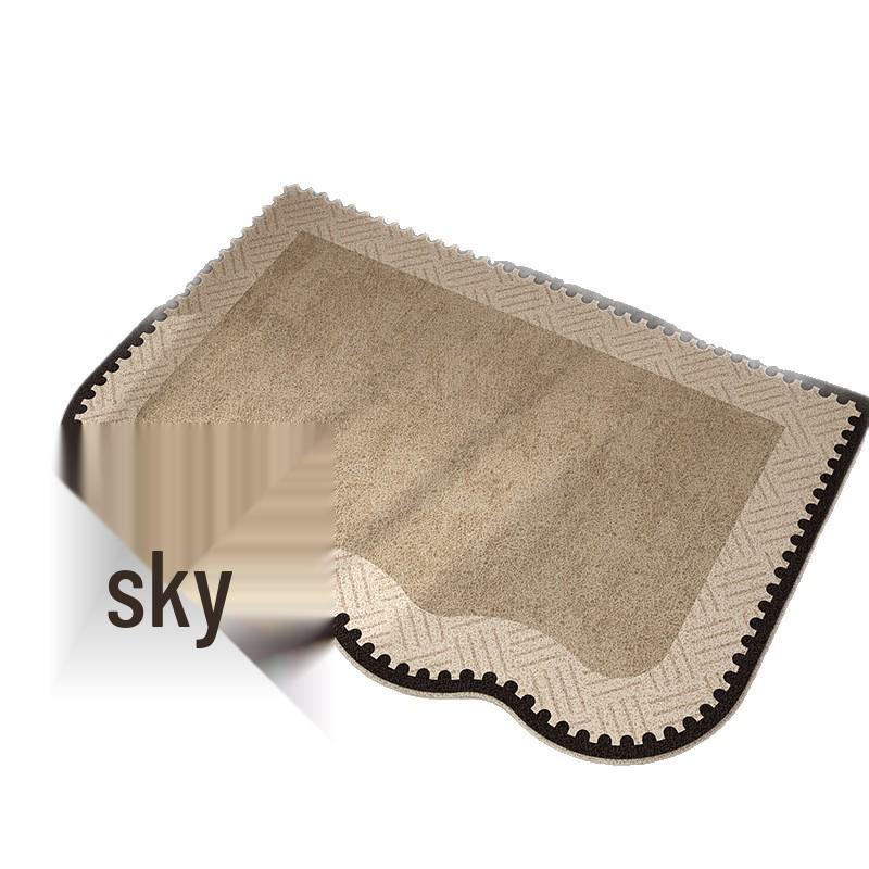 French Silk Coil Non-Slip Entrance Mat