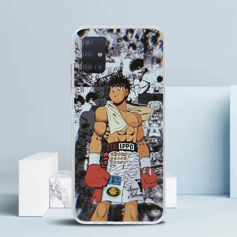 Hajime No Ippo Comics Soft Cover for Samsung Galaxy A12 A22 A32 A52 A72 A02S Phone Case Note 20 Ultra 10 S10 Plus A51 A71 A50S A