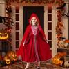 Durable Velvet Holiday Cape Christmas Concerts Church  Machine Washable Reusable Festive Attire