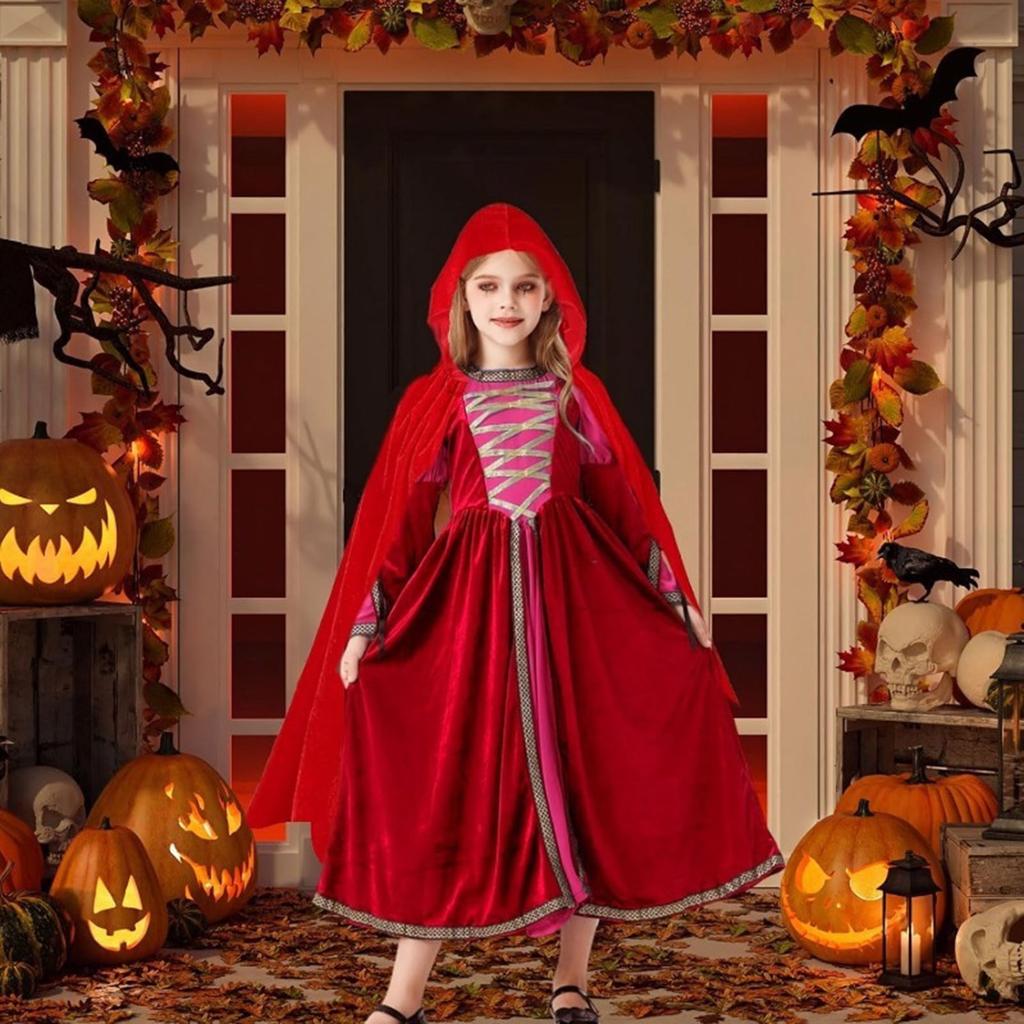 Durable Velvet Holiday Cape Christmas Concerts Church  Machine Washable Reusable Festive Attire