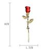 Autumn and Winter Coat Accessories Chest Flowers High-end Feeling Fixed Pins Rose Brooch