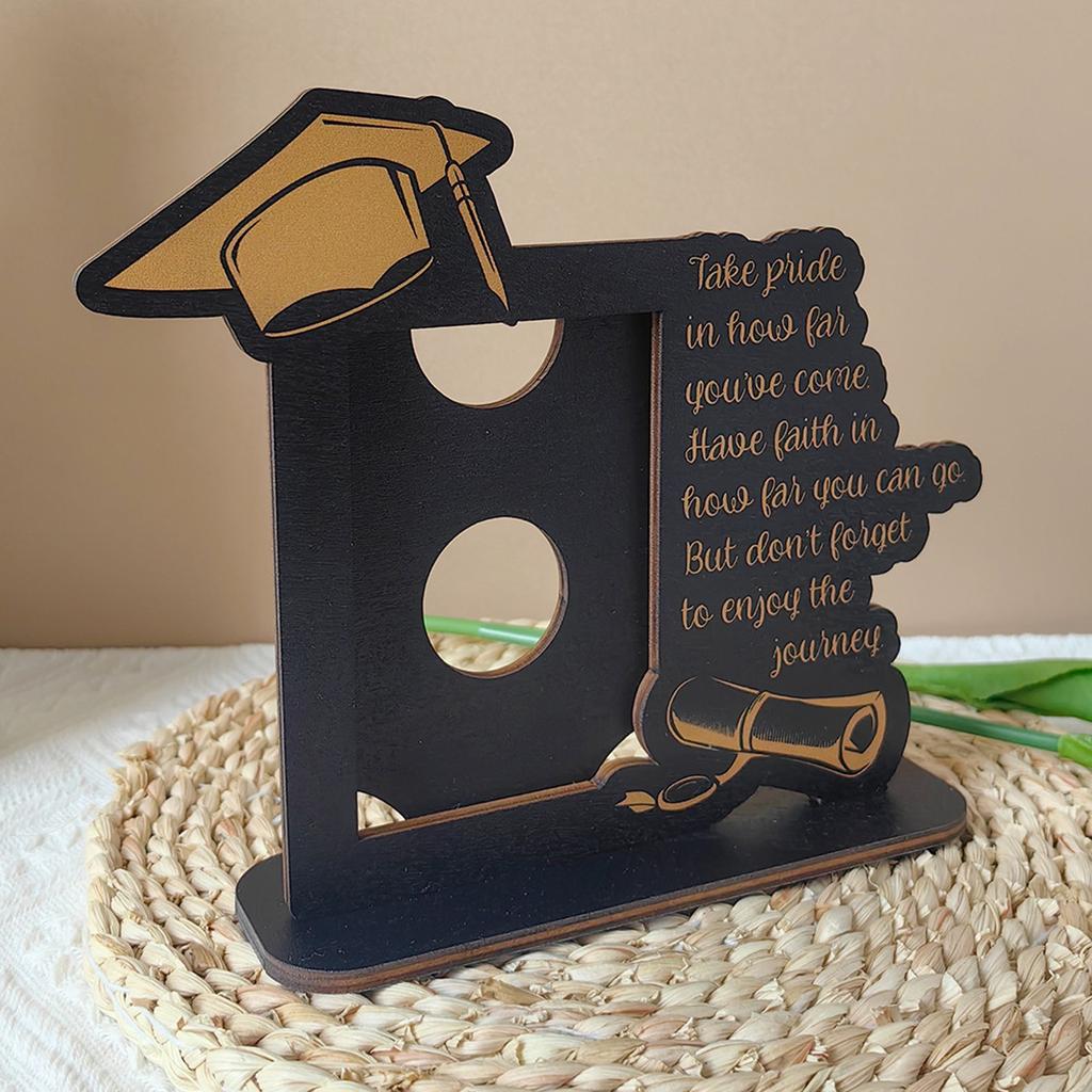 Three Dimensional 2025 Graduation Season Wooden Holiday Decoration Ornaments Graduation Season Gifts