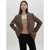 Cc Collect Wool Alpaca Blend Single Jacket C261msf102