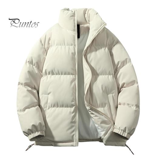 

Женское и мужское хлопковое пальто с воротником-стойкой, длинными рукавами, завязками на подоле, пуховик с карманами, свободный крой, теплая зимняя верхняя одежда M абрикосовый