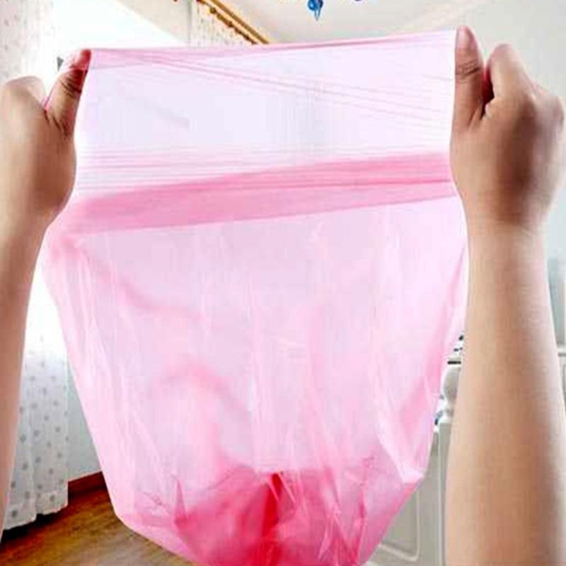 60/75 Stück Verdickte Plastikmüllsäcke Haushalt Büro Küche Großes Fassungsvermögen Reinigungsabfallsack Einweg-Müllbeutel Zuhause