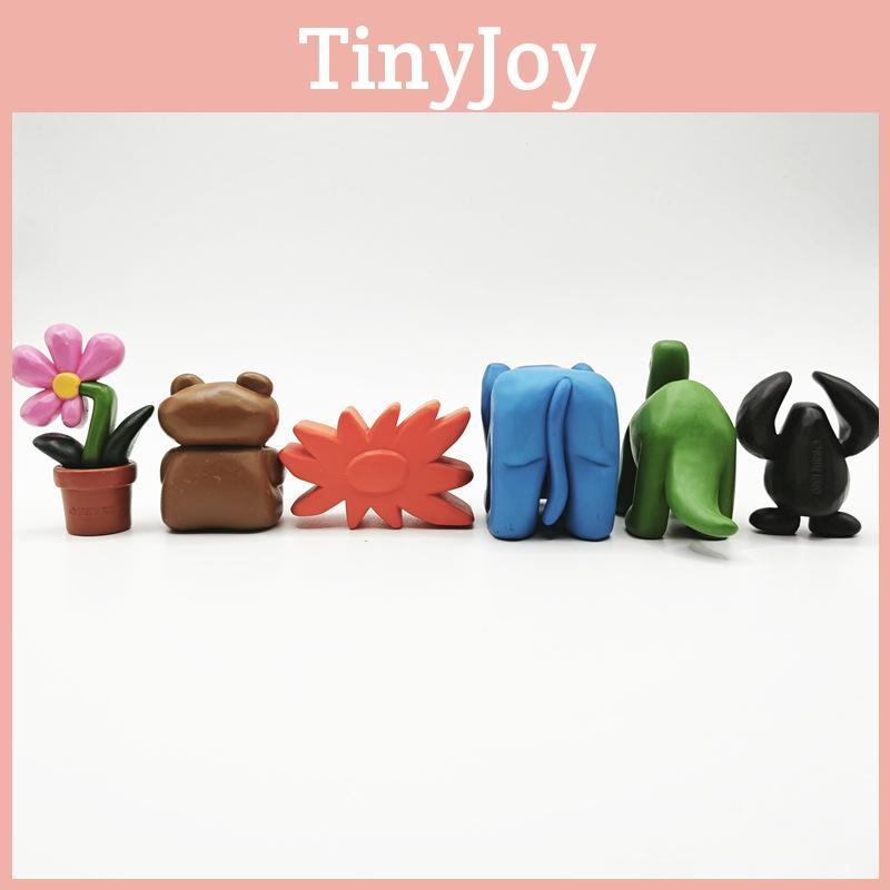 Daiuske Kondo Adorable Dinosaur And Flower Blind Box Collectible Figure Set