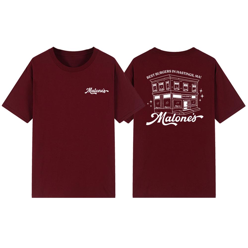 Malone's Bar Off Campus Unisex T-Shirt Briar U Hockey Romance Tee Briar University Tshirt Women Graphic T Shirts Bookish Gift
