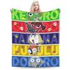 Keroro Gunso Blankets Fleece  Relax Ultra-Soft Throw Blankets for Home Bedspread