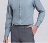 [Flax Anti Wrinkle] Langdeng's New Easy To Take Care of Formal Long Sleeved Shirt, Elastic Formal Business Men's Shirt