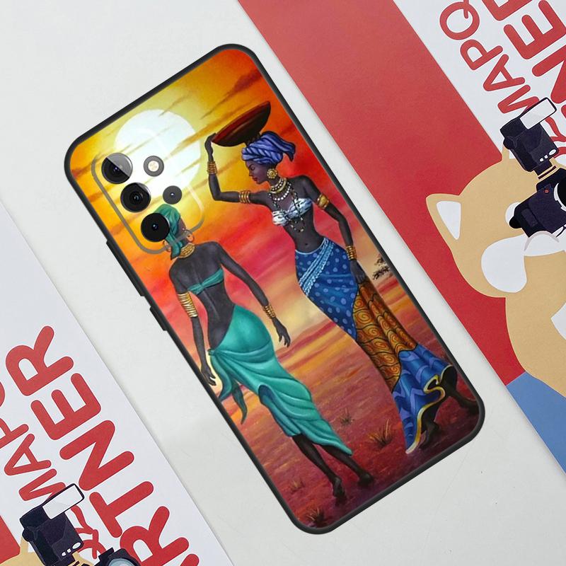 South Africa Woman Case For Samsung Galaxy A06 A16 A36 A56 A55 A35 A33 A53 A13 A23 A17 A54 A34 A14 A52 A32 A15