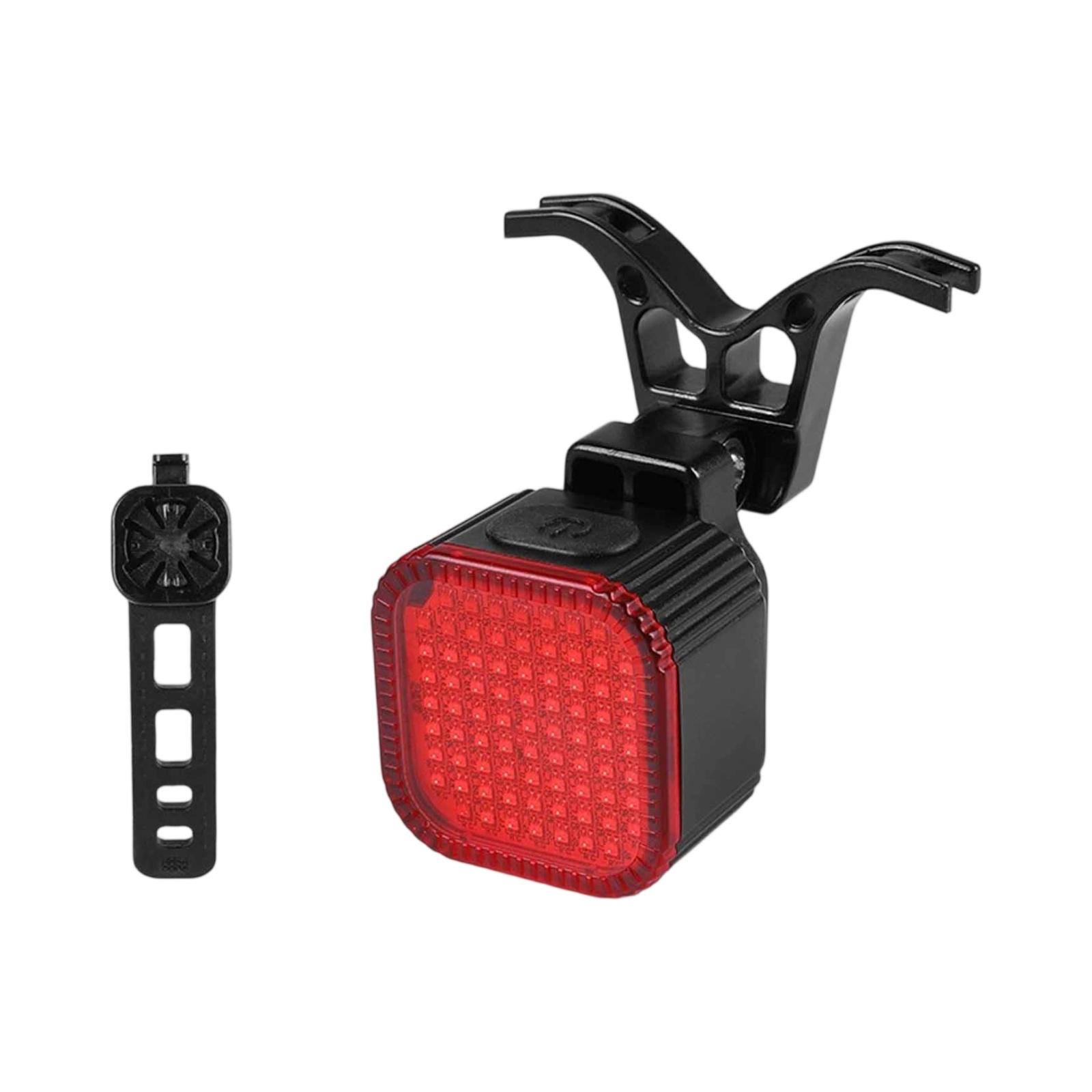 

Taillights – Night Riding Rear Lights for Road & Mountain Bikes, & Brake Signal, Cycling Equipment One Size чёрный