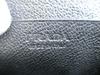 Authentic PRADA Black Grain Leather Card Case Card Holder #b085  Seller refurbished