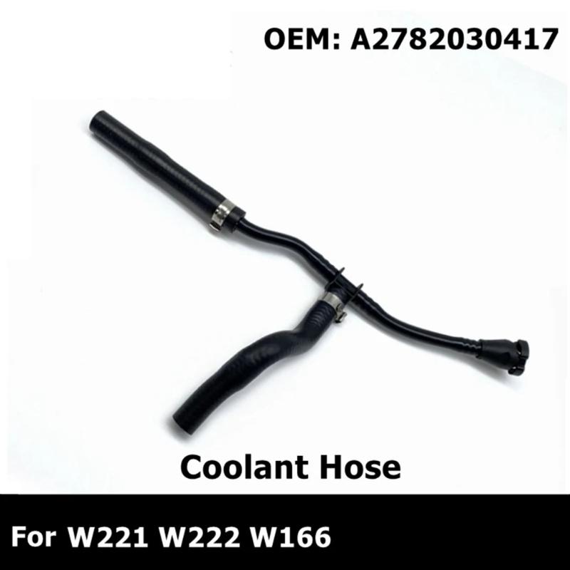 Rubber Air Intake Hose Cooling Line Pipe Maintenance for W221 W222 W166 X166 C217 C218 C292 R231 2782030417 A2782030417