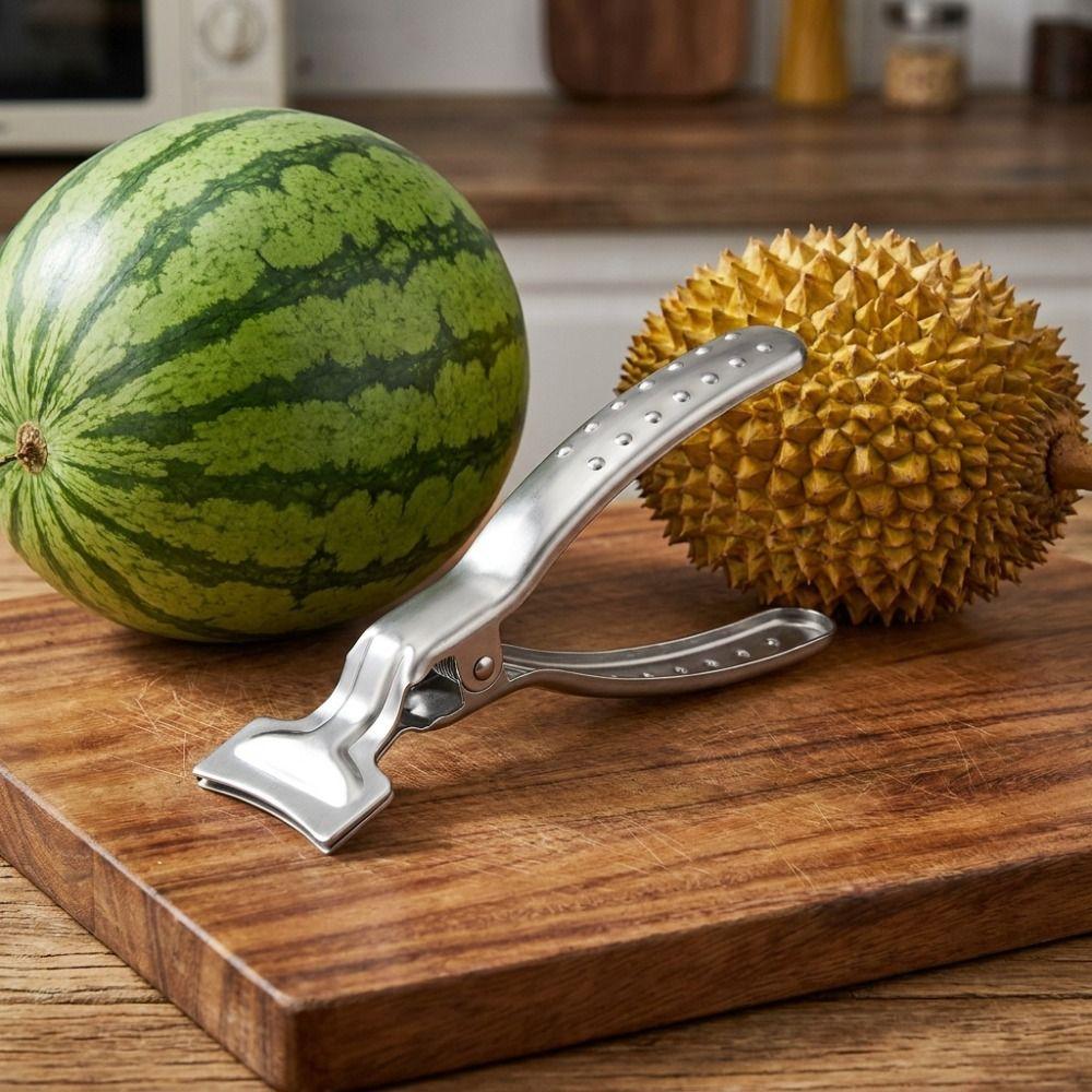 Labor-saving Watermelon Opener Anti-slip Handle Durian Shell Clip Durian Shell Cracker Dink Shop