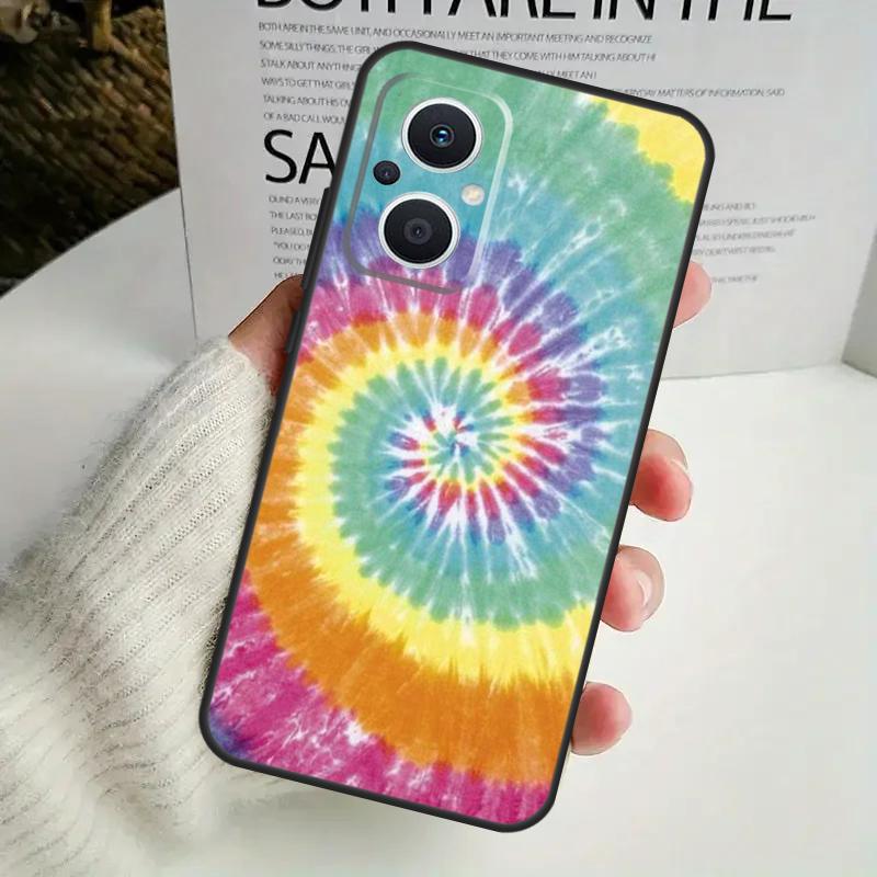 Trippy Tie Dye Hippie Art Phone Case For OPPO Reno 14F 12F 12 11 13 F 10 Pro 8T 7 8 Lite OPPO Find X9 X8 X6 X5 Pro Cover