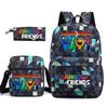 Spiel Original Design Rucksack Dreiteilig Cartoon Schüler Schultasche