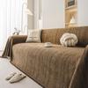 Modern Minimalist Chenille Herringbone Sofa Cover, Four Seasons Non-Slip Blanket