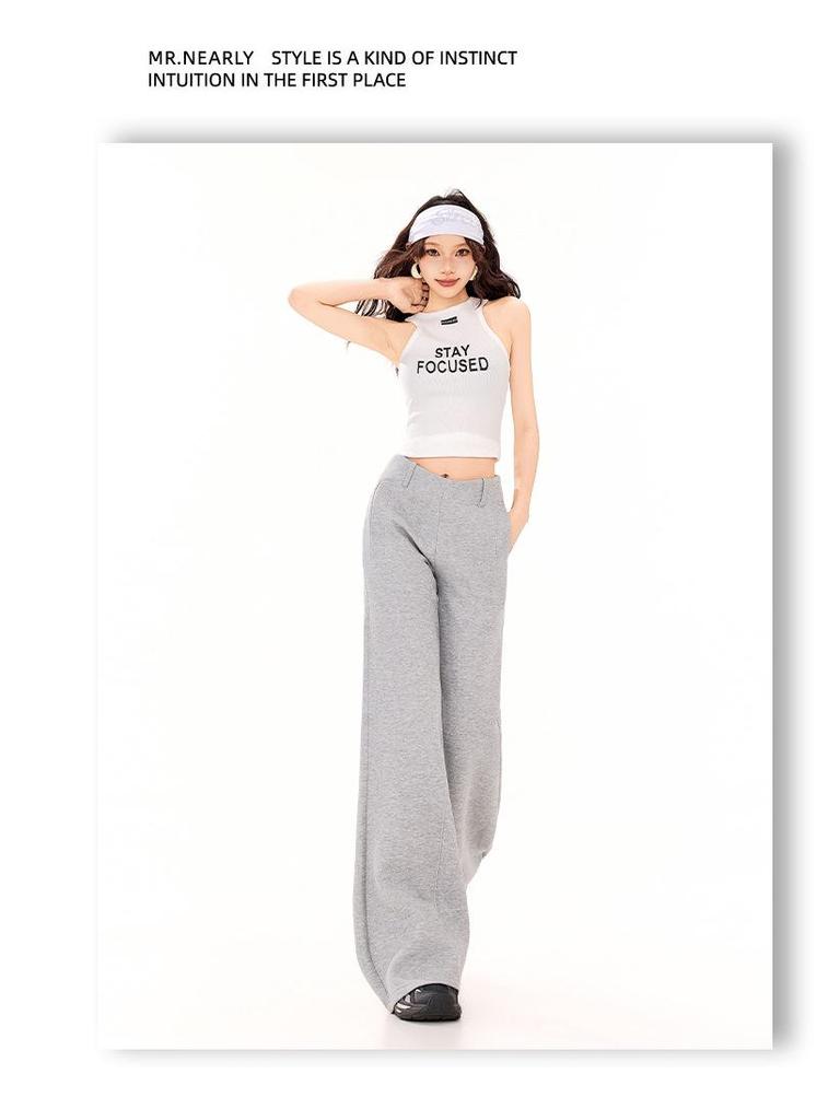 Women's High Waist Slim Fit Micro Flare Casual Pants - Spring Comfort
