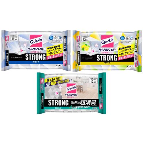 

[Bulk Purchase] Quickle Wiper 3D Absorbent Wet Sheets, Strong, 12 Sheets, 1 of Each