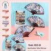 Panda 8-inch Cartoon Folding Fan - Cute Anime Design, Perfect for Students, High-Quality Summer Cool