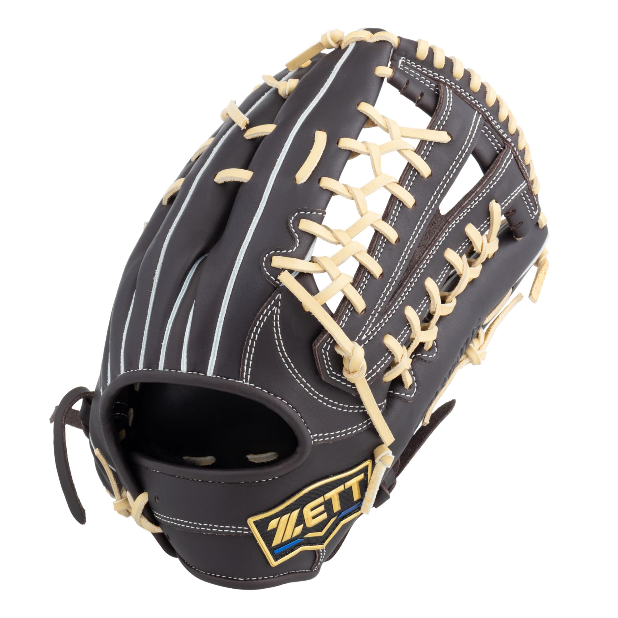 ZETT Neo Status Softball Brown x Pastel Size 8 Glove, All-Around, Right-Handed Throw, Brown, (BRG362660)