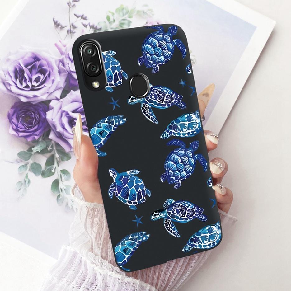 For ZTE Blade V10 Vita Case Luxury Flowers Butterfly Painted Cover Soft TPU Phone Case For ZTE Blade V10 2019 V10Vita Funda Bags