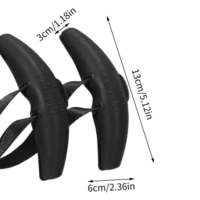 Pull up Grips 1 Pair of Gym Cable Handles Exercise Machine Parts Pull up Fitness Strap Non-Slip Strength Training Equipment