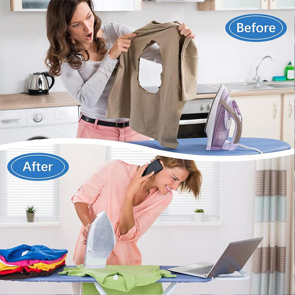 3/1PCS Universal Iron Shoe Cover PTFE Non Stick Protector For Electric Iron Soleplate Anti Scorch Easy Glide Laundry Products