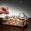 Luxury Small Whiskey Glasses Set Home Use Bullet Cup Pouring Vessel Premium Quality Glassware for Fine Wine And Spirit Tasting